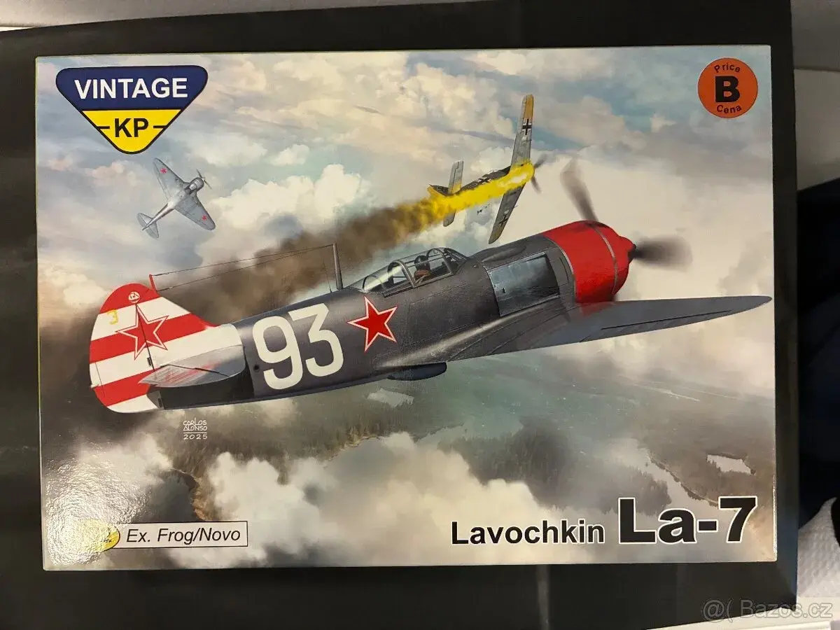 plastikový model 1:72 KPV7201 Lavochkin La-7