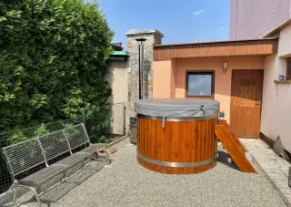 Nerezový koupací sud