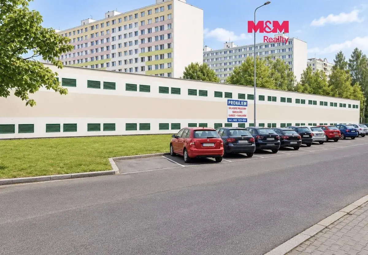 Pronájem garážového boxu, Pardubice - Polabiny