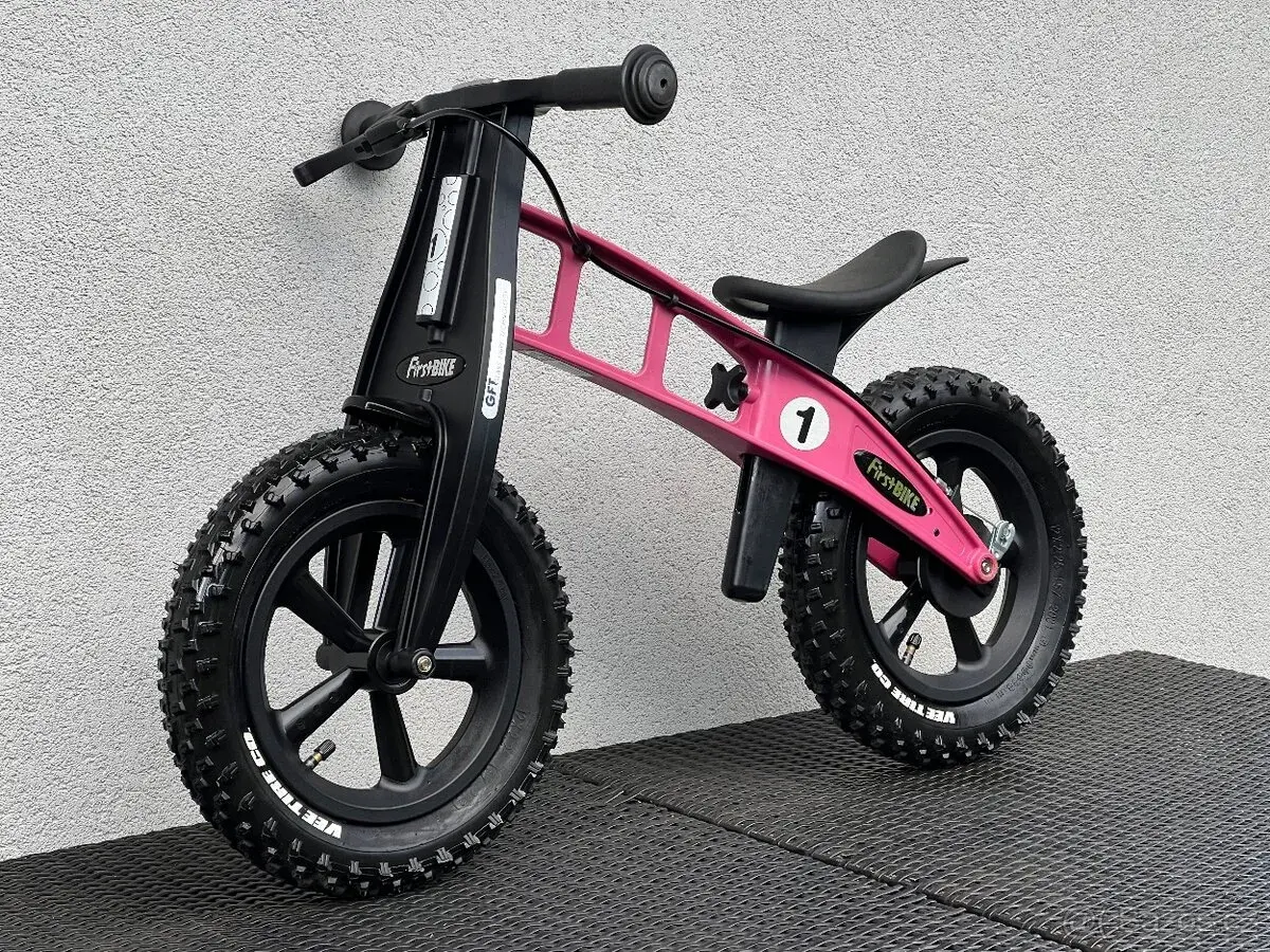 First bike SERVIS FAT růžový