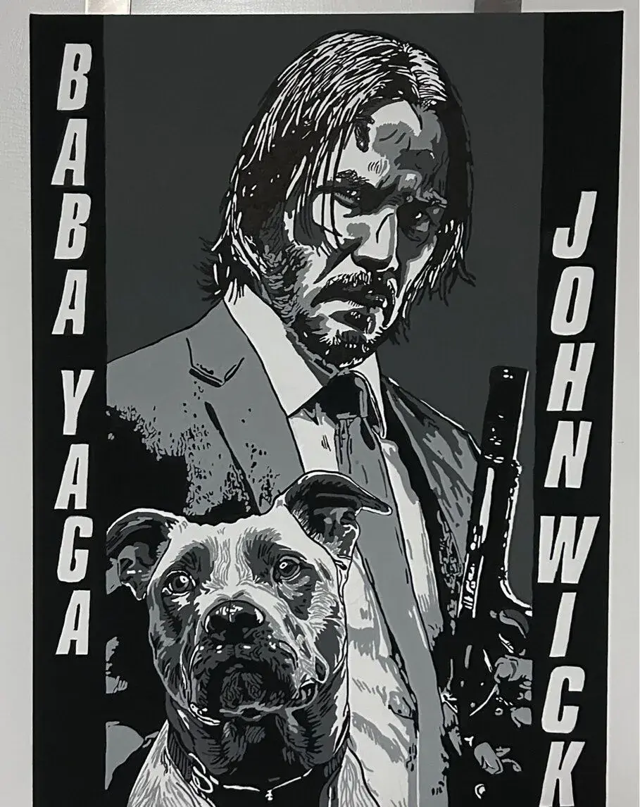 Obraz John Wick 50x70cm