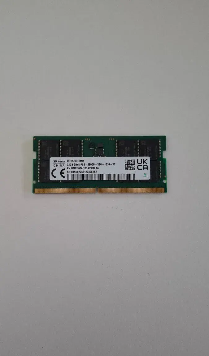 SK hynix 1x32GB 5600MHz DDR5