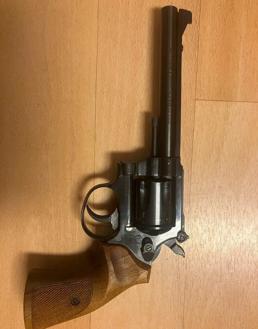 Flobert revolver Reck mod.R45 West germany, kat. D bez regis