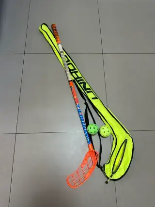 Florbalová hokejka Salming Quest 1 (Flex 29) + obal Unihoc