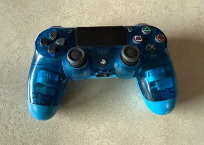 Originální ovladač dualshock PS4 CRYSTAL BLUE