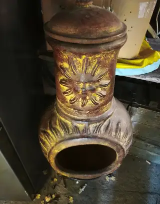 Aztécká keramická pec