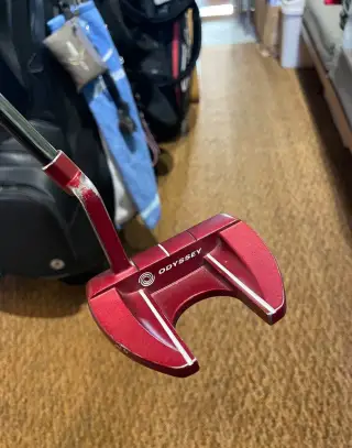 putter ODYSSEY Oworks RED mallet + GOT antiVIBE