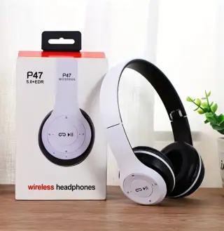 Bezdrátová bluetooth skládací nabíjecí sluchátka