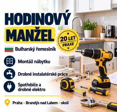 🔧 HODINOVÝ MANŽEL – ŘEMESLNÍK Z BULHARSKA S 20 LETY PRAXE