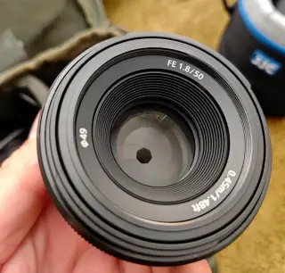 Objektiv Sony FE 50 mm f/1,8 s Filtry KF Concept
