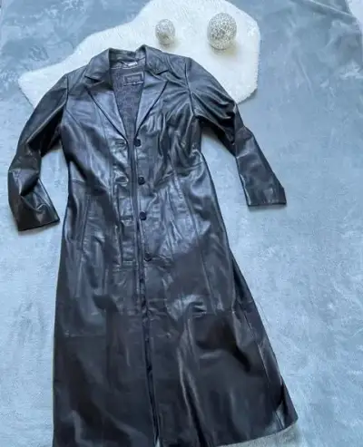 Dámský kožený kabát zn. Wilson Leather, vel. M