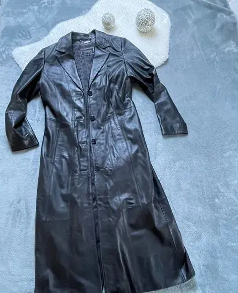 Dámský kožený kabát zn. Wilson Leather, vel. M
