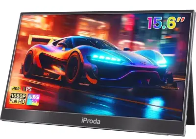 Přenosný monitor 15.6" IPS 1080p Type-C / HDMI