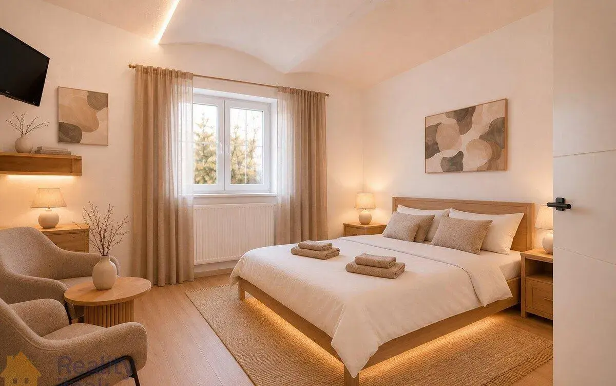 Prodej apartmánů 1+kk, 19 m2, zahrada, bazén, Dolní Dunajovi