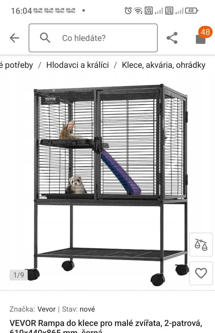 Vevor klec