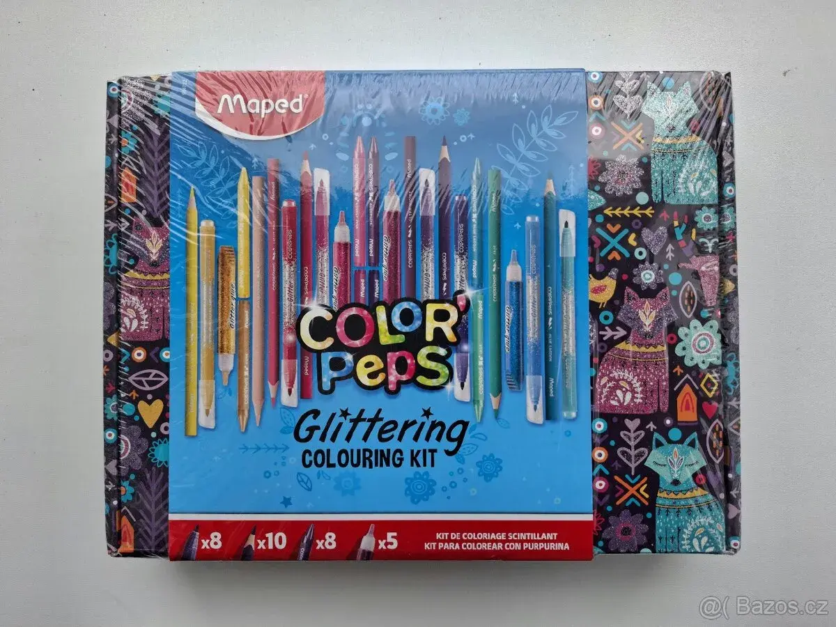 kreativní sada Maped Color'Peps Glittering Colouring 31 ks