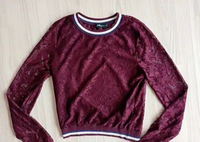 Krajková mikina New Yorker vel. S