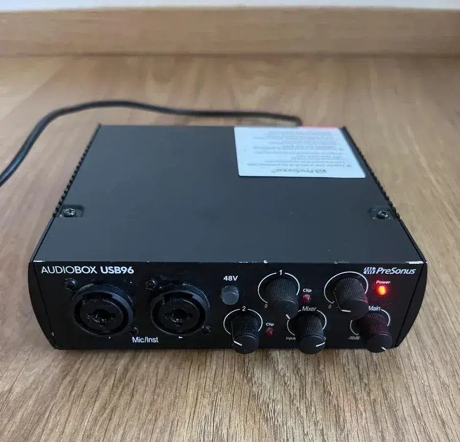 PreSonus AudioBox USB 96 externí zvuková karta 24-bit/96 kHz