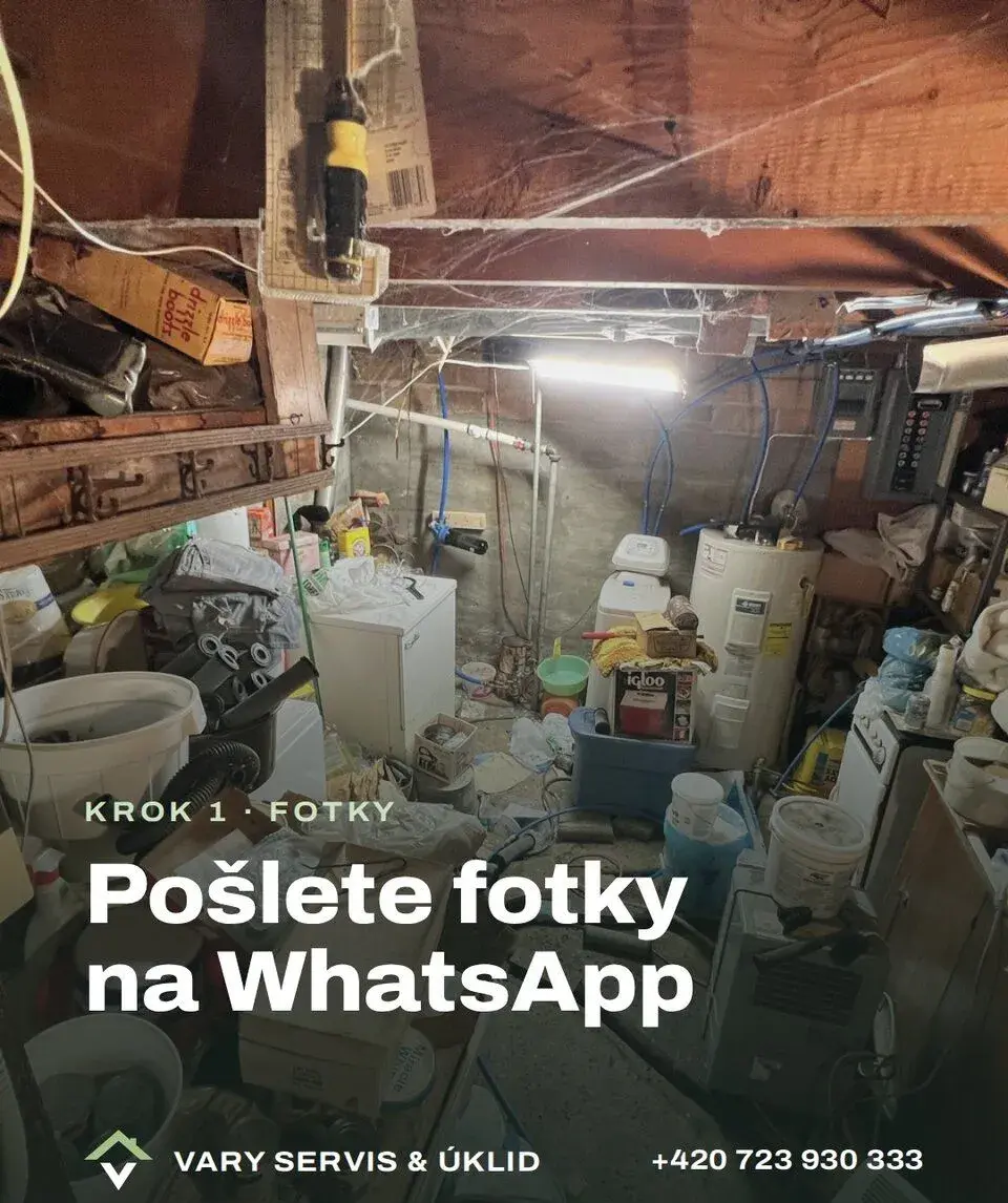 Vyklízení bytů a pozůstalostí od 850 Kč/m³, odvoz v ceně