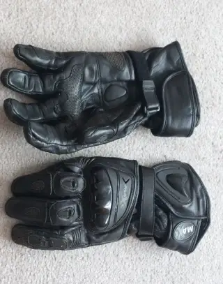 Moto rukavice kozene 4XL