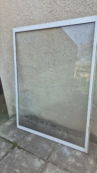 Okna z lodžie, AL rám, 4ks