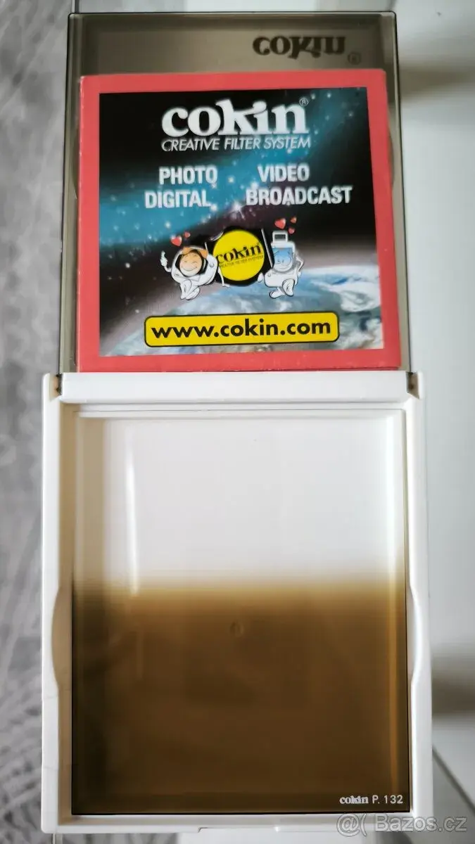 Málo používaný žlutý přechodový filtr Cokin Y1 P132