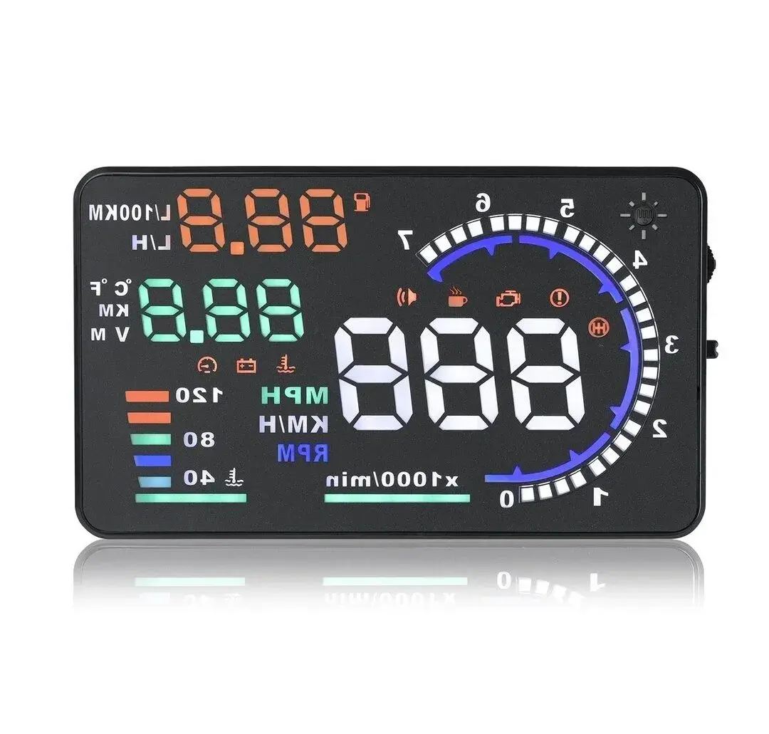 Head Up displej A8 5,5“ OBDII, FULL (se155) NOVÉ