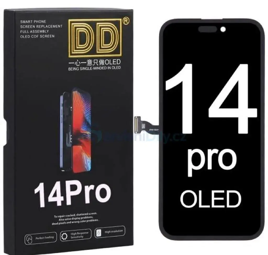 iPhone 14 Pro displej DD Soft OLED 120Hz, Nový, Neoriginální