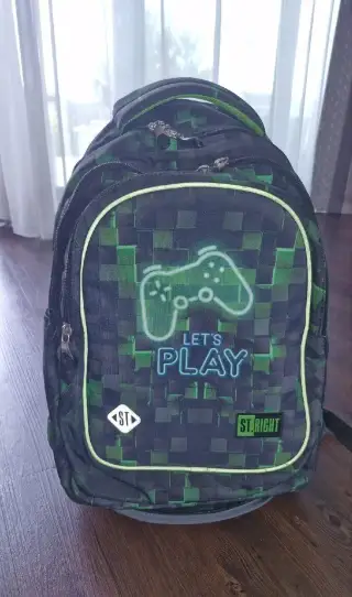 školní batoh na kolečkách Strihgt TB-01 Dark Game