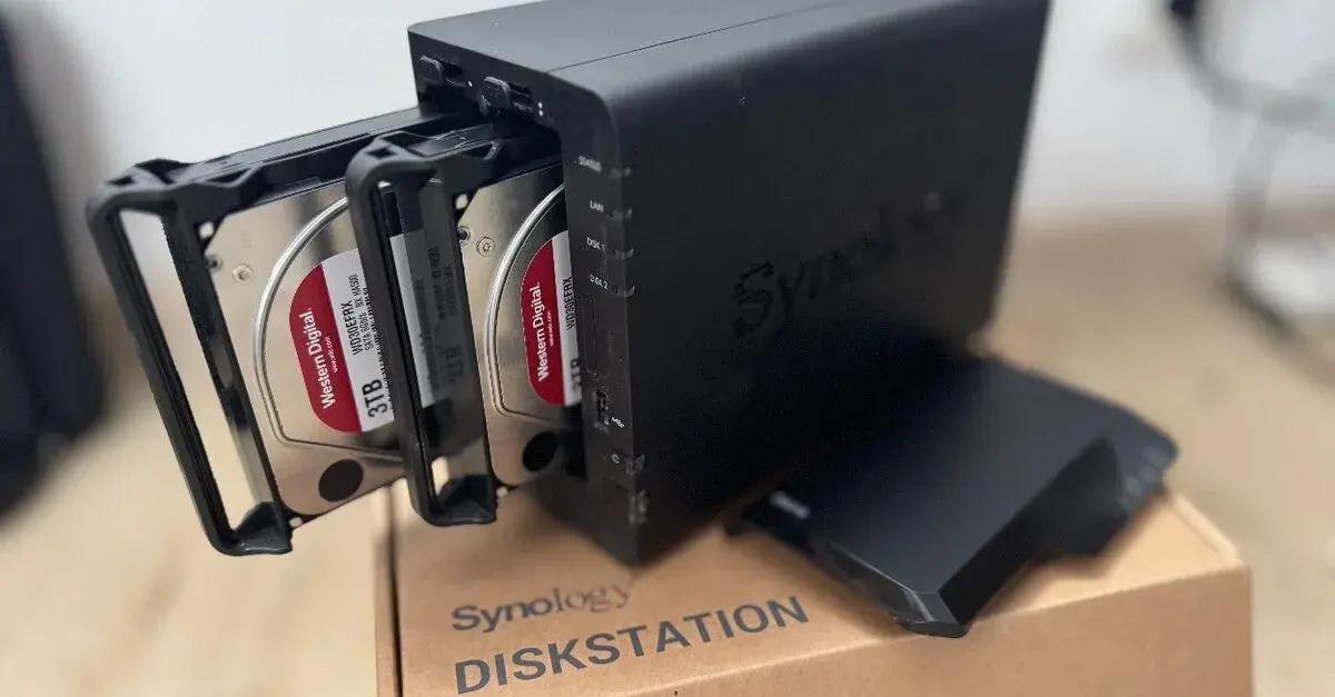 Synology DS218 síťový disk