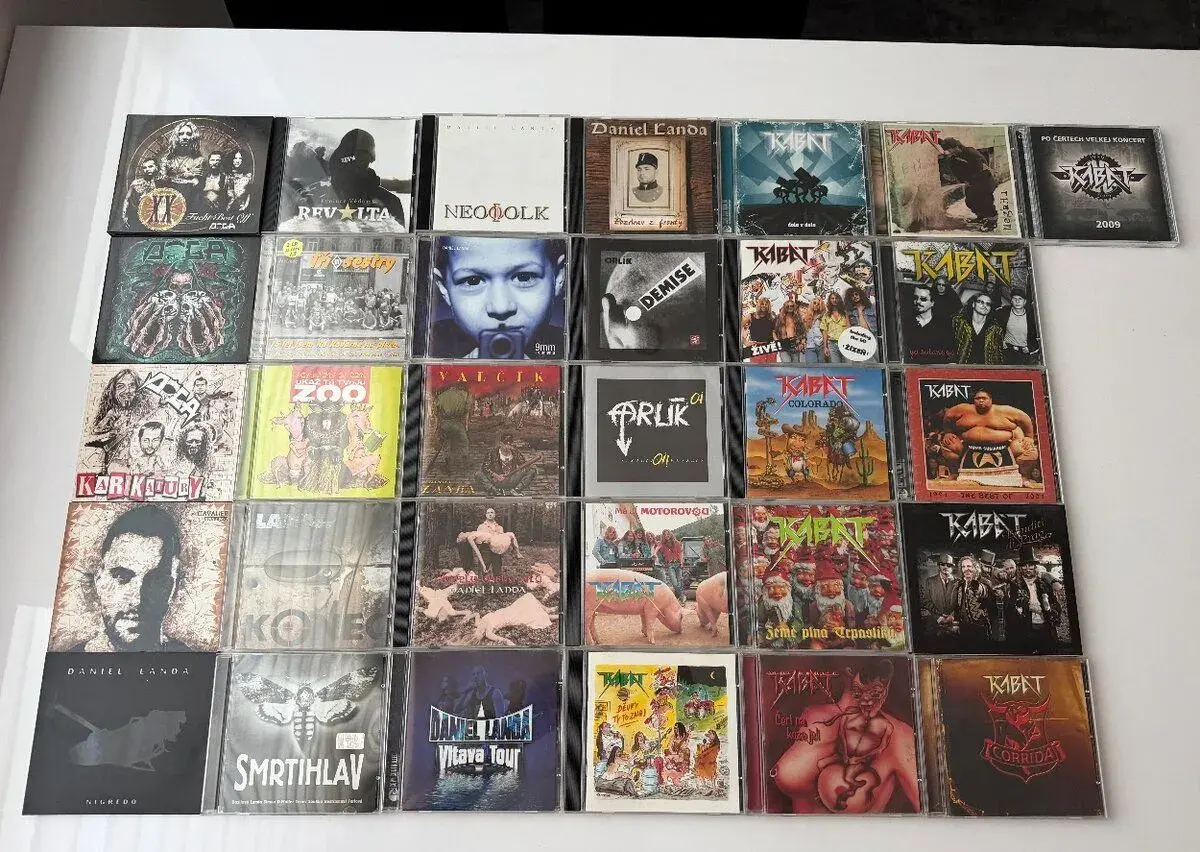 Hudební CD - České hudba