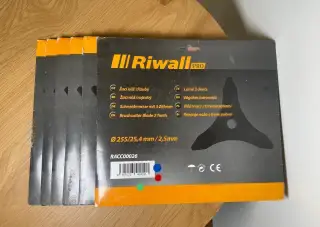 Riwall PRO RACC00026 – žací nůž 255 mm / 25,4 mm, nový