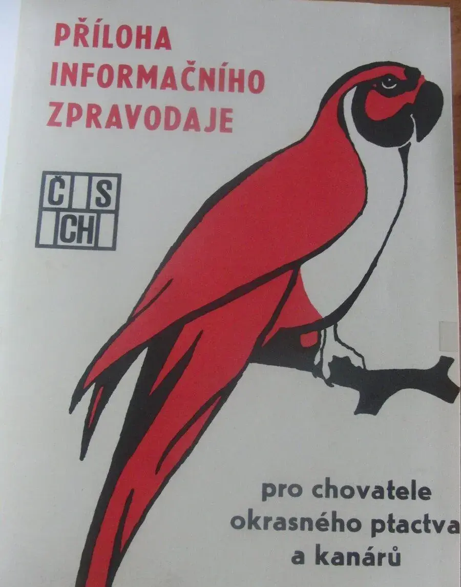 PIZ exotické ptactvo + kanáří 1982-1991 - komplet.