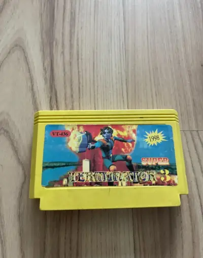 Terminátor - žltá cartridge kazeta Sega Nintendo