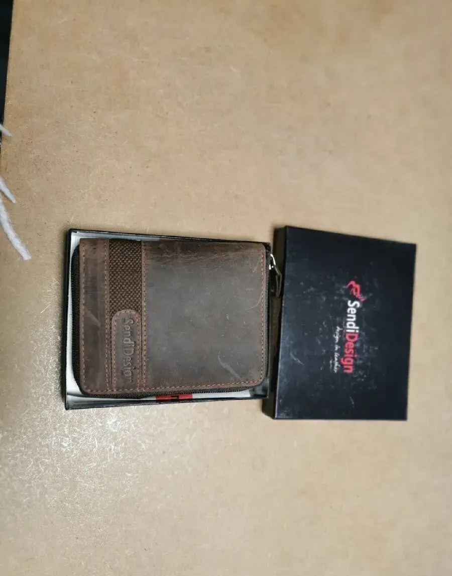 kožená peněženka značky Sendi Design, druhá jakost