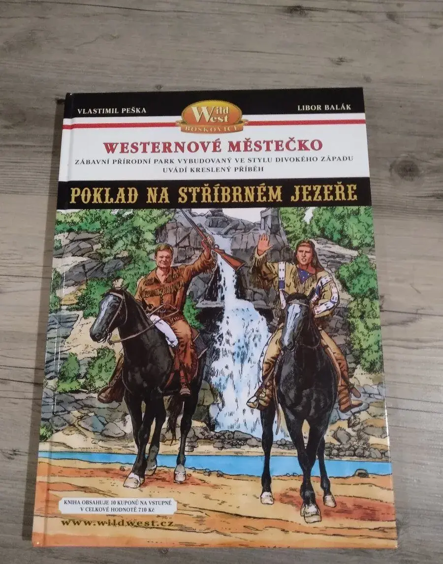 Poklad na Stříbrném jezeře - komiks