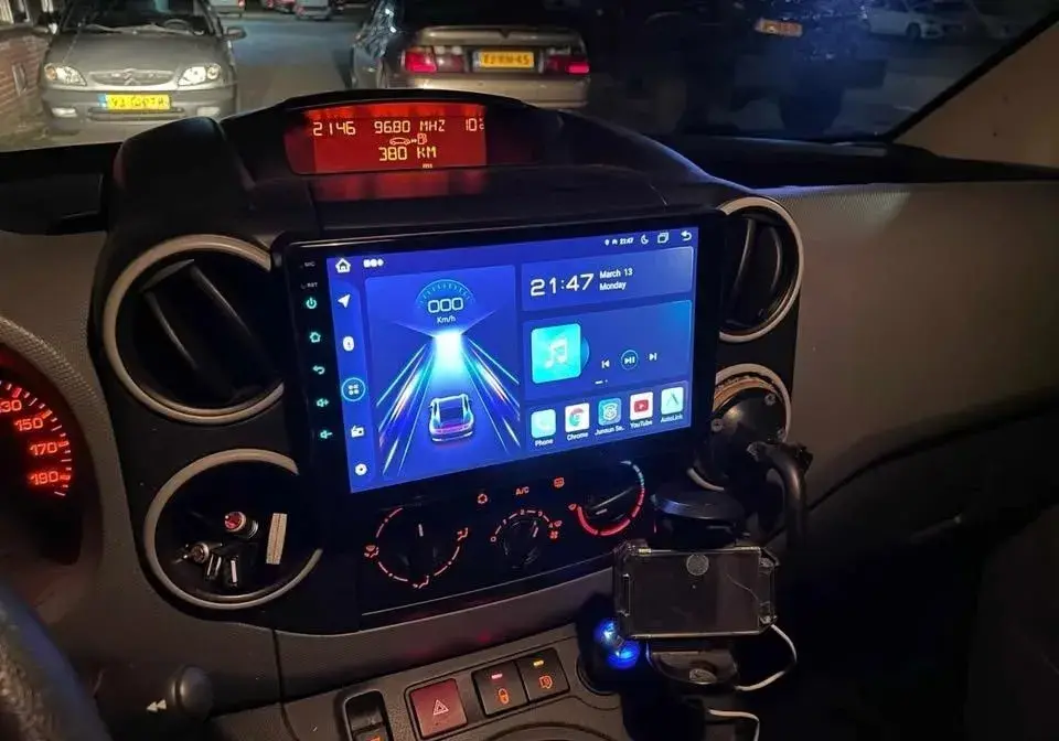 Android autorádio s navi pro CITROEN BERLINGO B9 a PARTNER