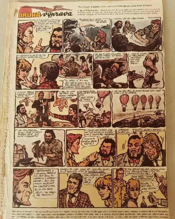 komiks Druhá výprava 1979