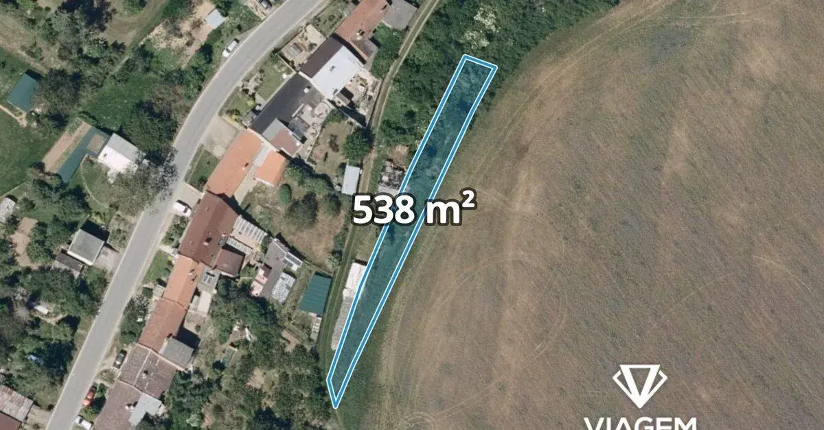 Nemovitost – pozemek 538 m²