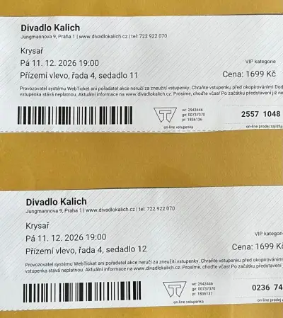 Muzikál Krysař - Praha