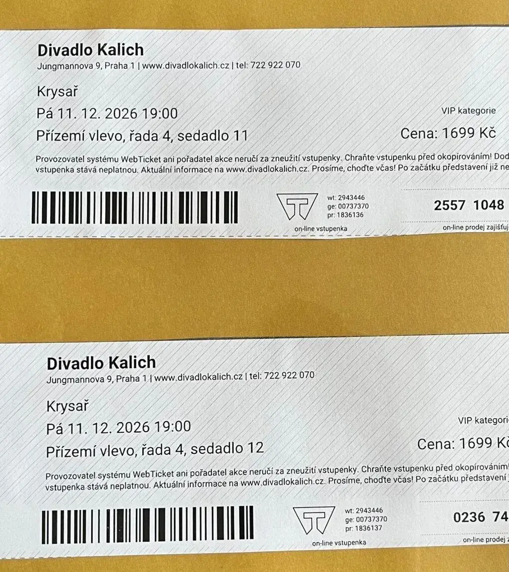 Muzikál Krysař - Praha