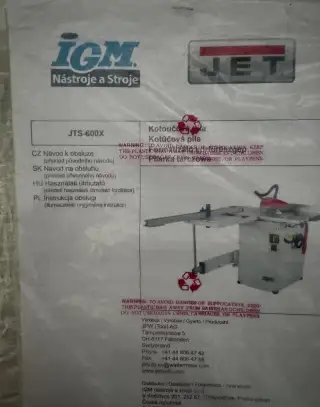 Vybavení dílny JET