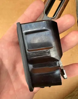 kulovnice CZ 550 zásobník