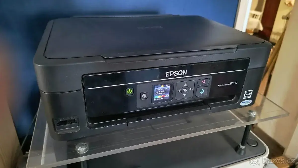 Epson multifunkce jako skener