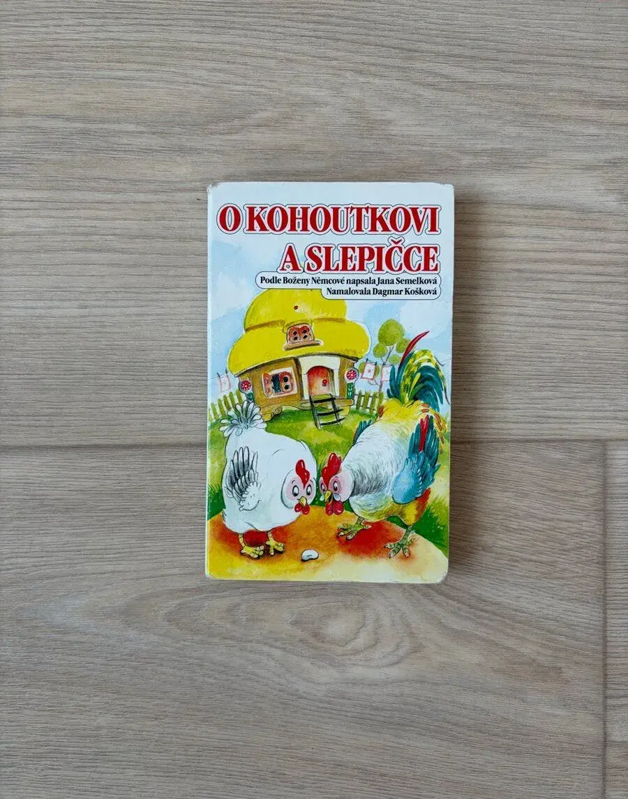 O kohoutkovi a slepičce - kniha, leporelo