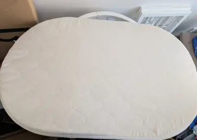 MIMIKO Matrace oválná kokos + PUR pěna 72x120 cm