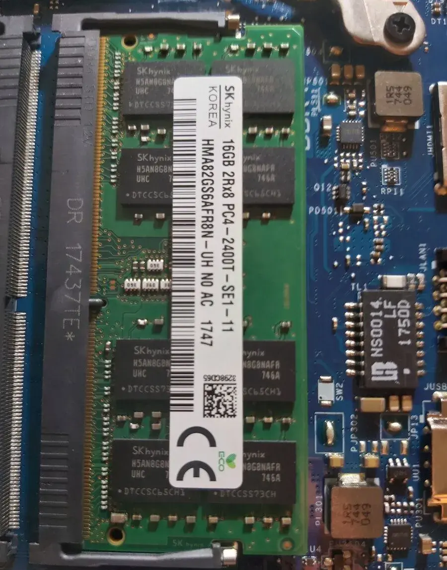 ddr4 sodim 16GB z notebooku