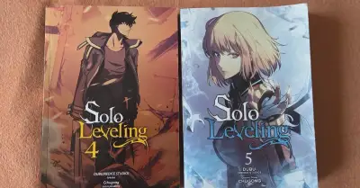 Solo leveling - velké manga knihy, díly 4,5