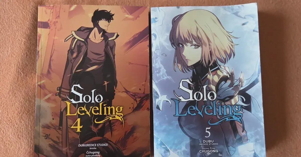 Solo leveling - velké manga knihy, díly 4,5