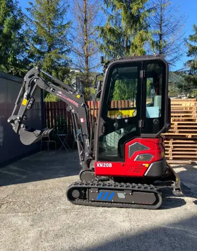 Minibagr XN 22 kabina, diesel Kubota